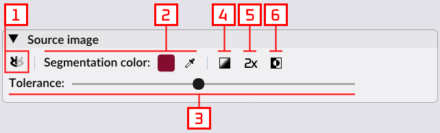 application's source image panel