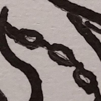 Improve the octopus drawing with a bitmap editor (tentacle 2)